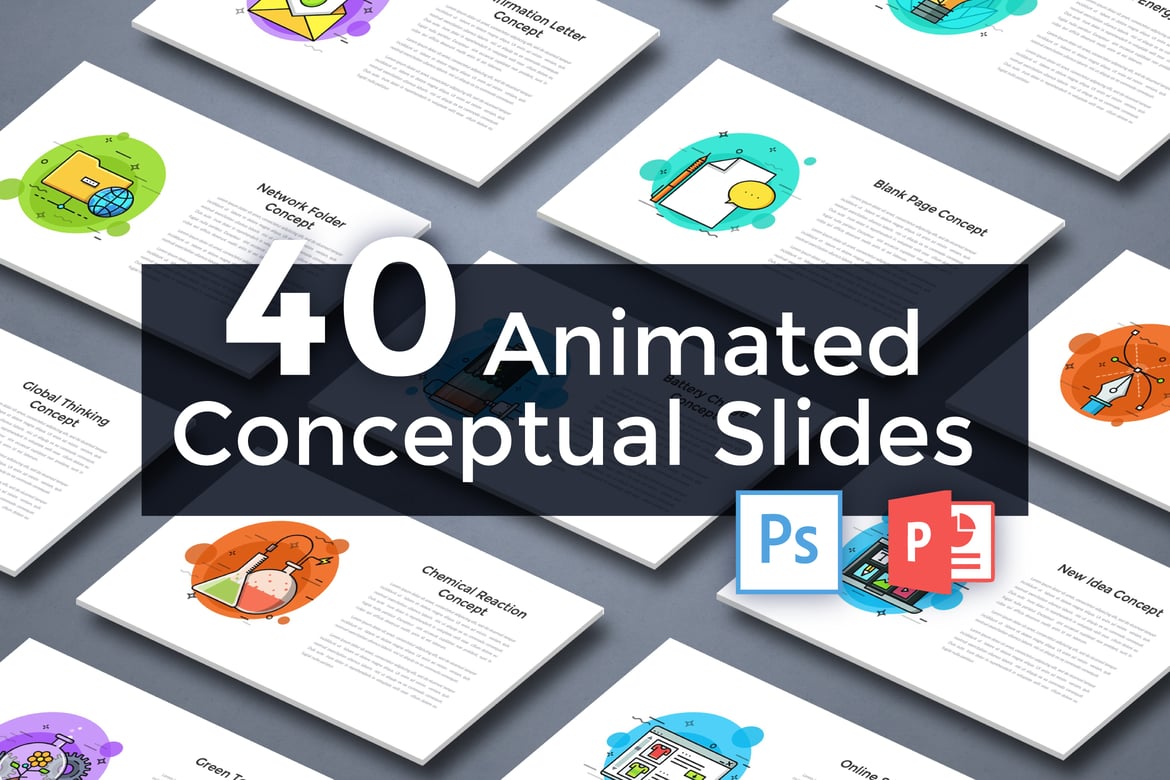 Koleksi 40 Slide Konseptual Animasi untuk PowerPoint yang Menarik