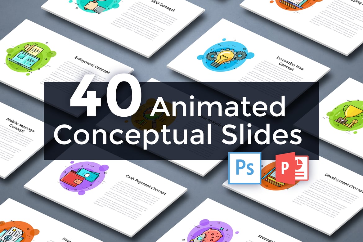 40 Slide Konseptual Animasi untuk Presentasi PowerPoint yang Menarik