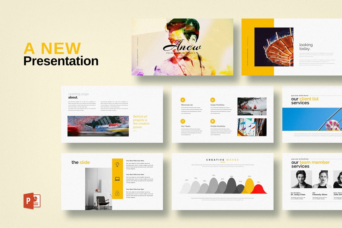 Template Presentasi PowerPoint Modern dan Profesional
