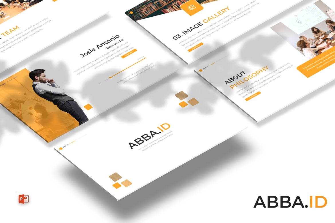 Template PowerPoint Profesional Abba.id - Solusi Presentasi Modern