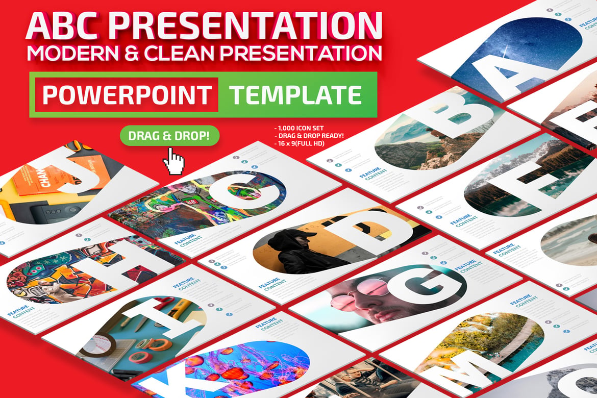 Template Presentasi PowerPoint ABC yang Menarik dan Profesional