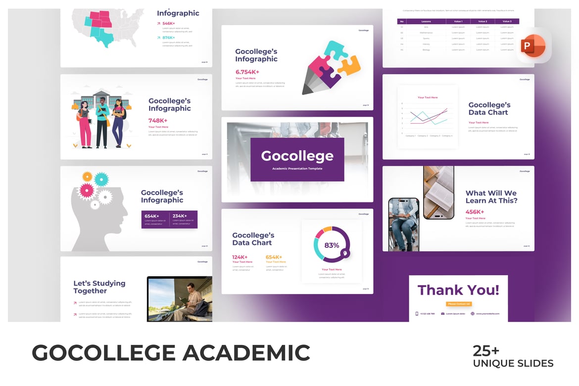 Template Presentasi Akademik yang Menarik dan Profesional