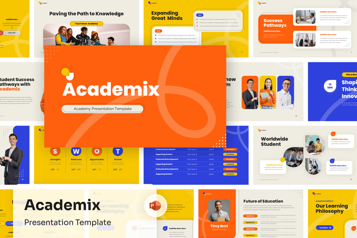 Template Presentasi PowerPoint Berkualitas Tinggi untuk Kesuksesan Bisnis Anda