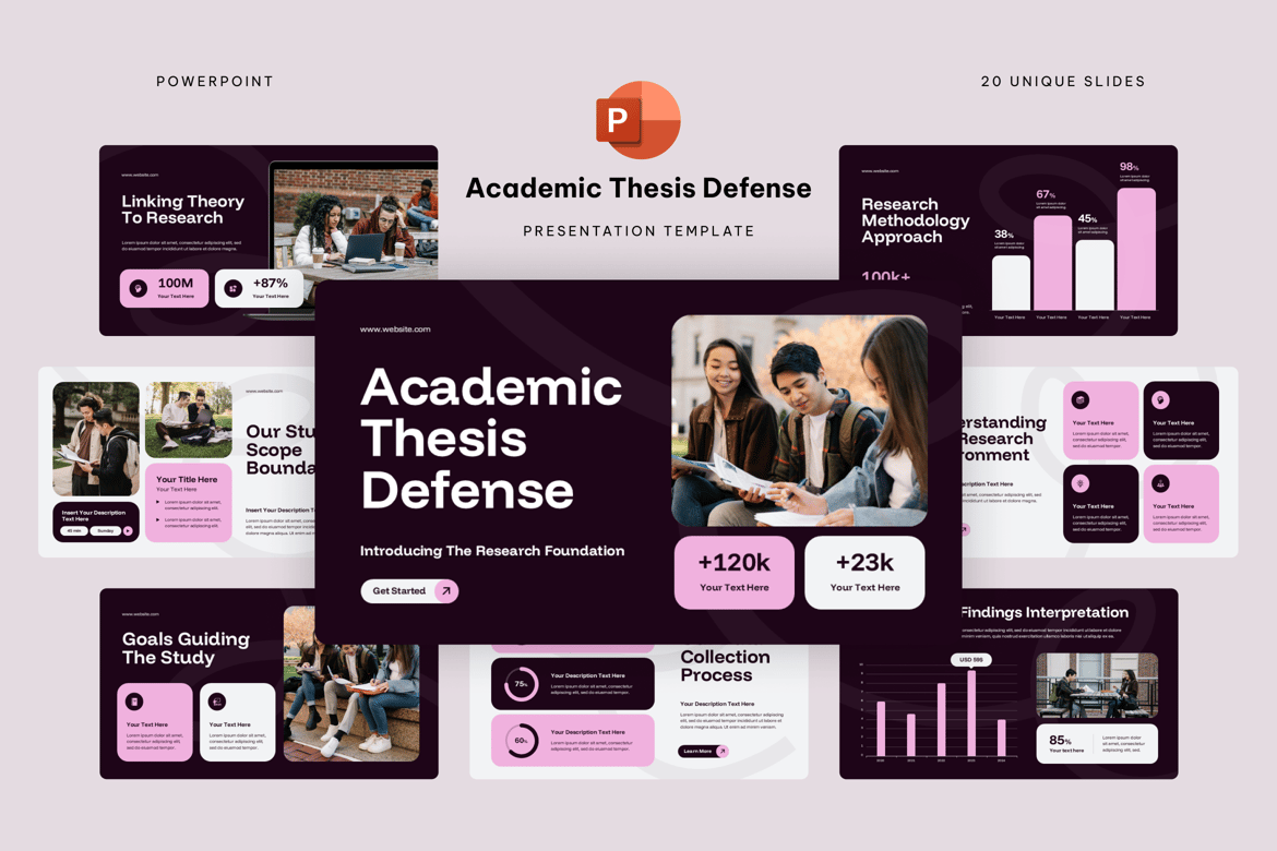 Template Powerpoint untuk Sidang Skripsi yang Menarik dan Profesional