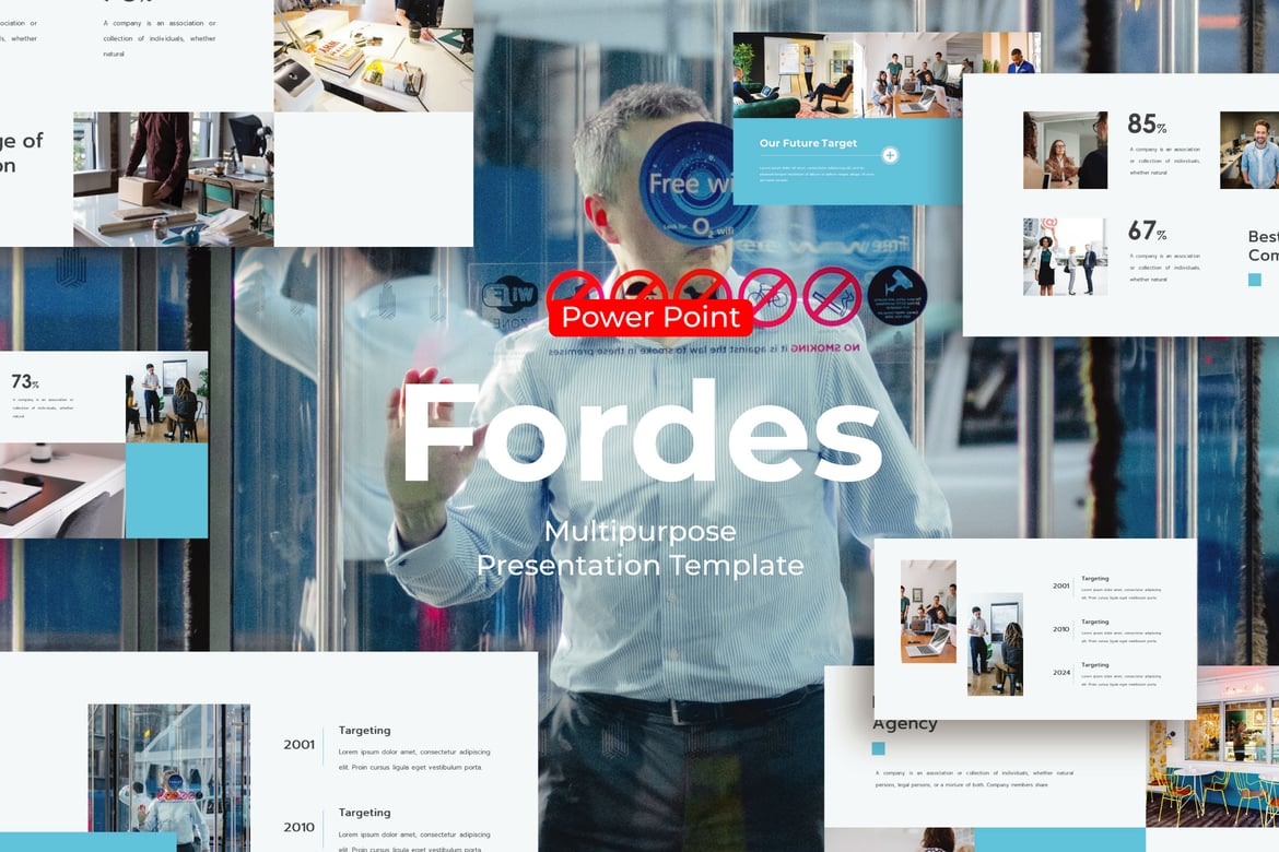 Template PowerPoint Akuntansi Fordes yang Serbaguna dan Modern