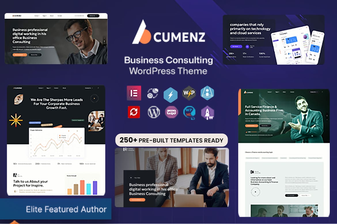 Acumenz - Tema WordPress untuk Bisnis dan Konsultasi yang Menarik
