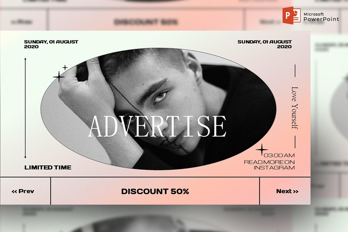 Template PowerPoint ADVERTISE yang Menarik untuk Bisnis Anda