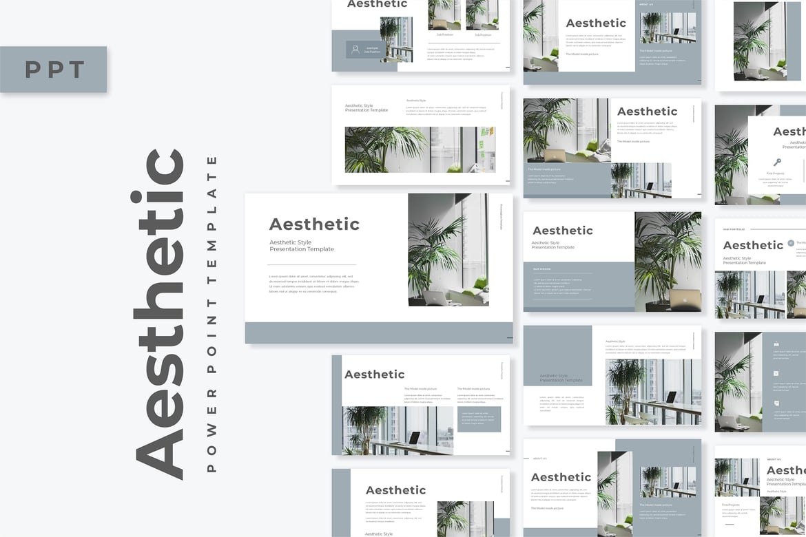Template PowerPoint Aesthetic yang Menarik dan Profesional
