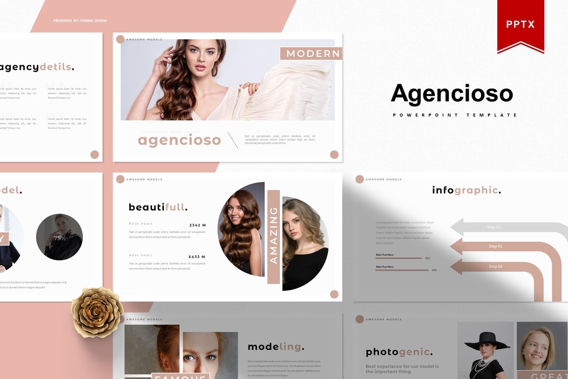 Template Presentasi Profesional Agencioso | PowerPoint