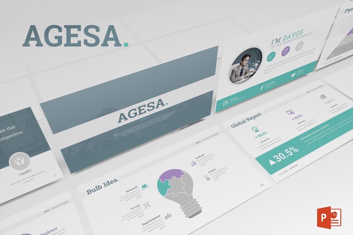 Template Presentasi Agesa yang Menarik dan Serbaguna
