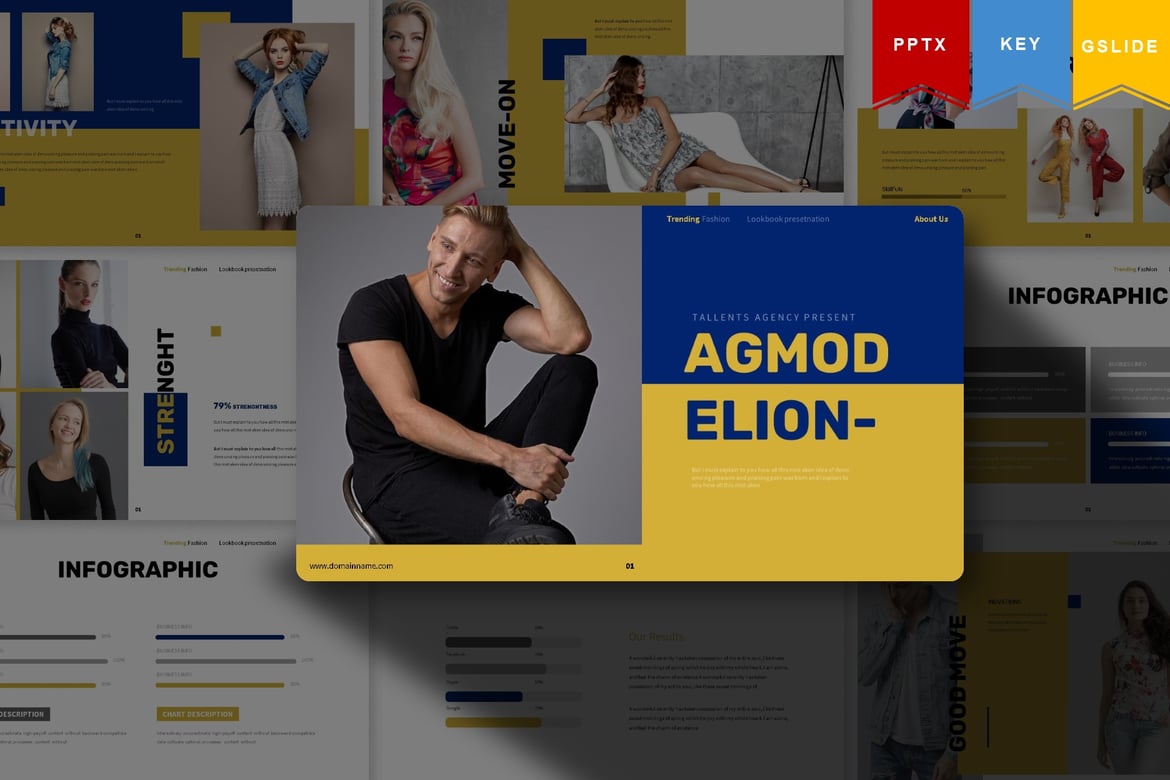 Agmodelion | Template Presentasi Powerpoint, Keynote, Google Slides yang Menarik