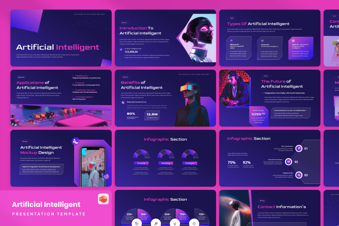 Template PowerPoint AI: Solusi Cerdas untuk Inovasi Teknologi
