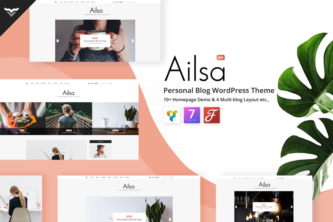 Ailsa - Tema WordPress Blog Pribadi yang Menarik dan Responsif