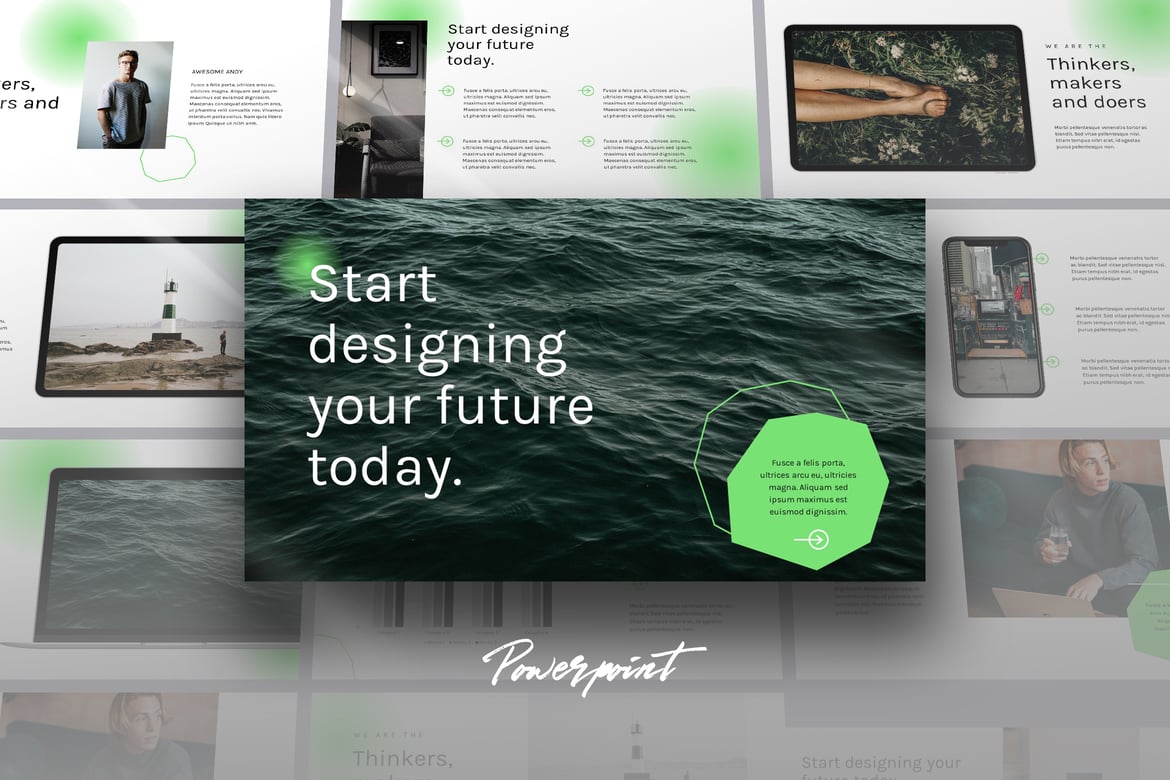 Template Powerpoint AISTRA - Solusi Presentasi Bisnis yang Sederhana dan Profesional