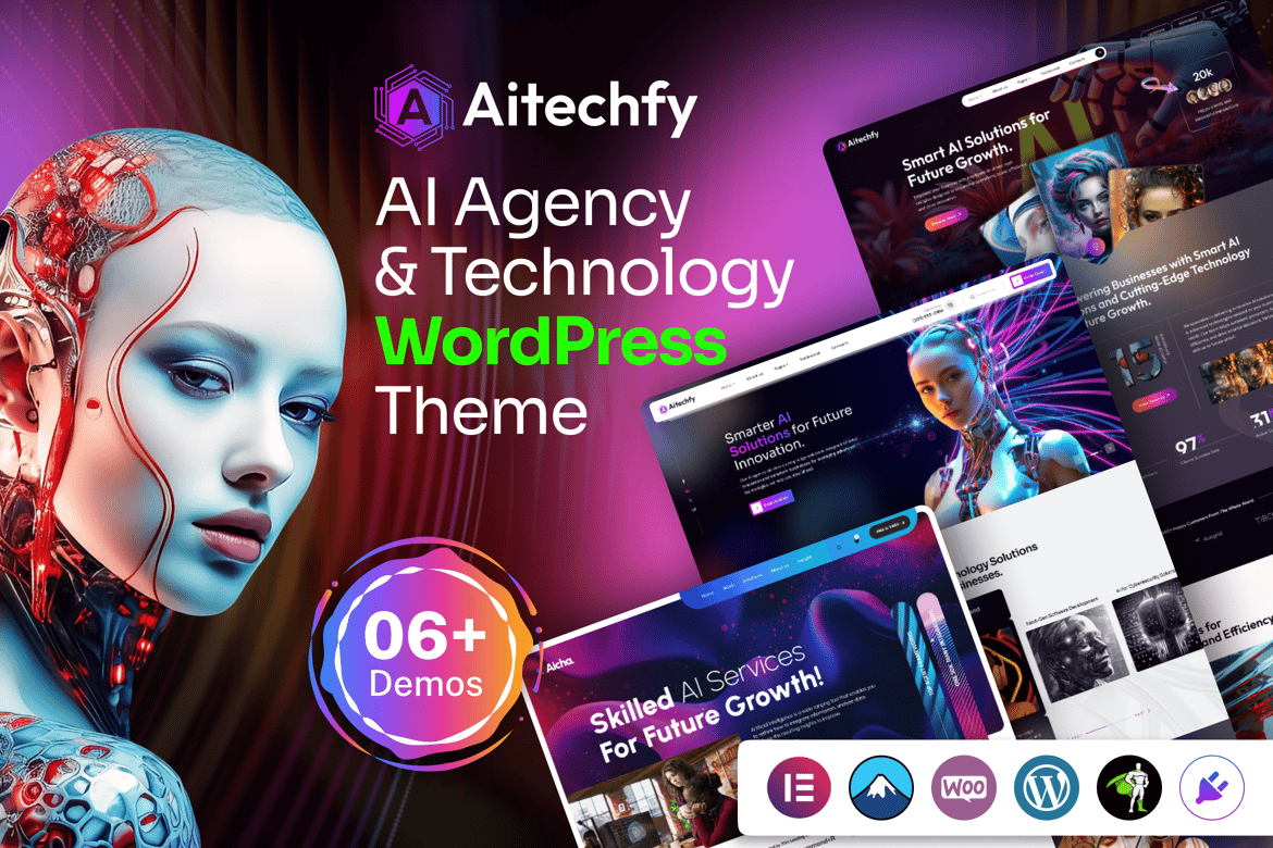 Aitechfy - Tema WordPress AI dan Teknologi yang Modern