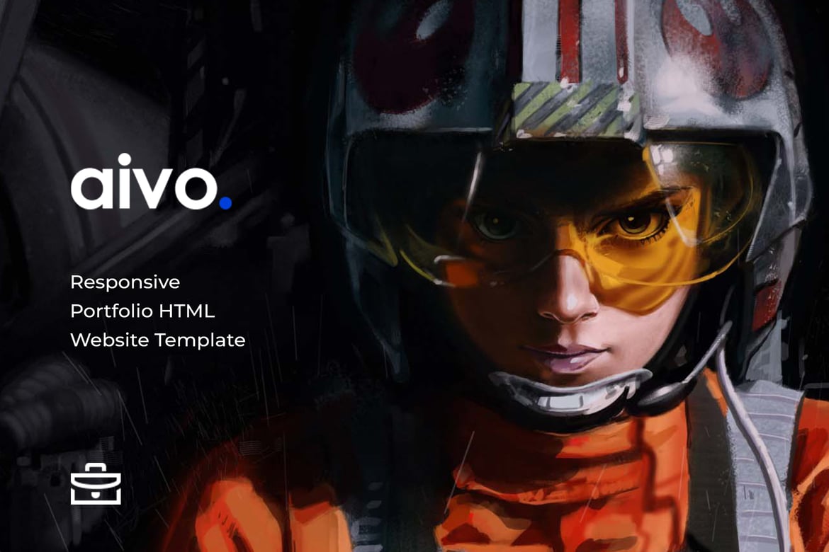 Aivo - Template Website Portofolio Responsif yang Menawan