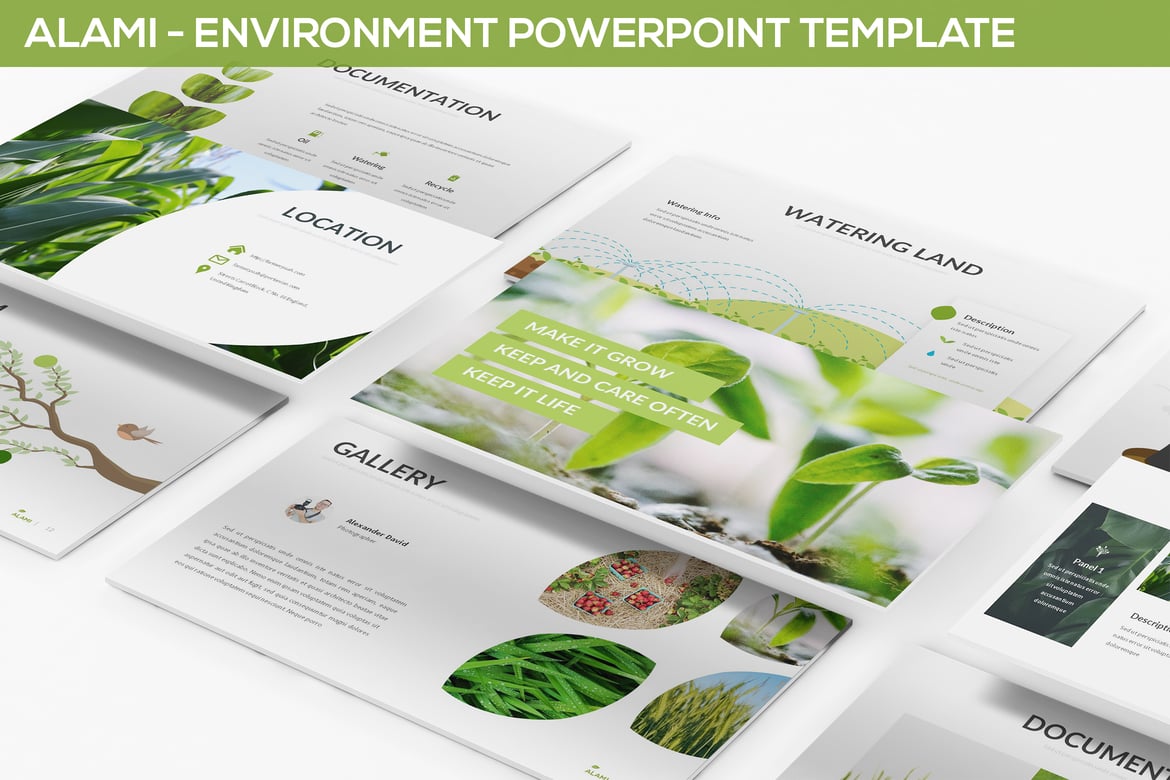 Template Powerpoint Alami - Solusi Presentasi Ramah Lingkungan
