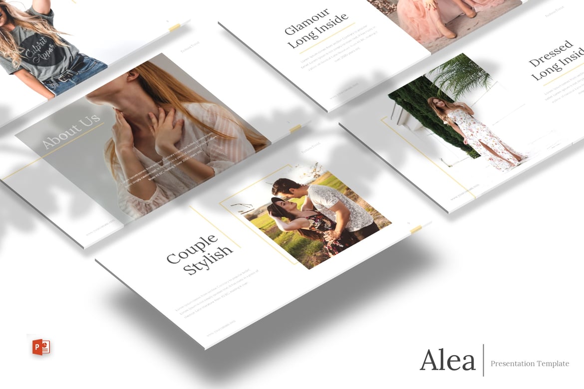 Alea - Template PowerPoint Profesional untuk Presentasi Menarik