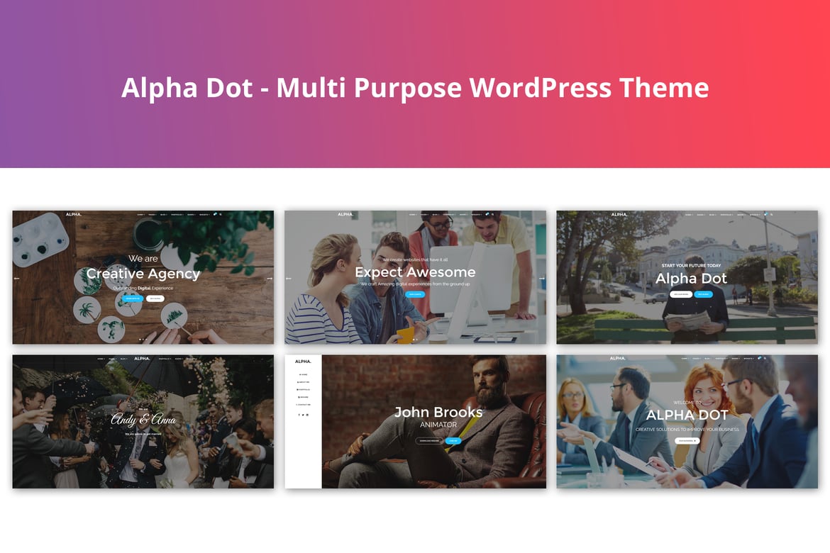 Tema WordPress Alpha Dot - Solusi Serbaguna untuk Berbagai Kebutuhan