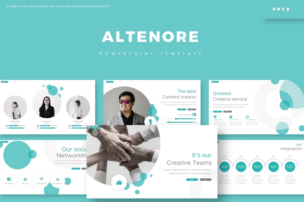 Alternore - Template PowerPoint Serbaguna yang Menarik