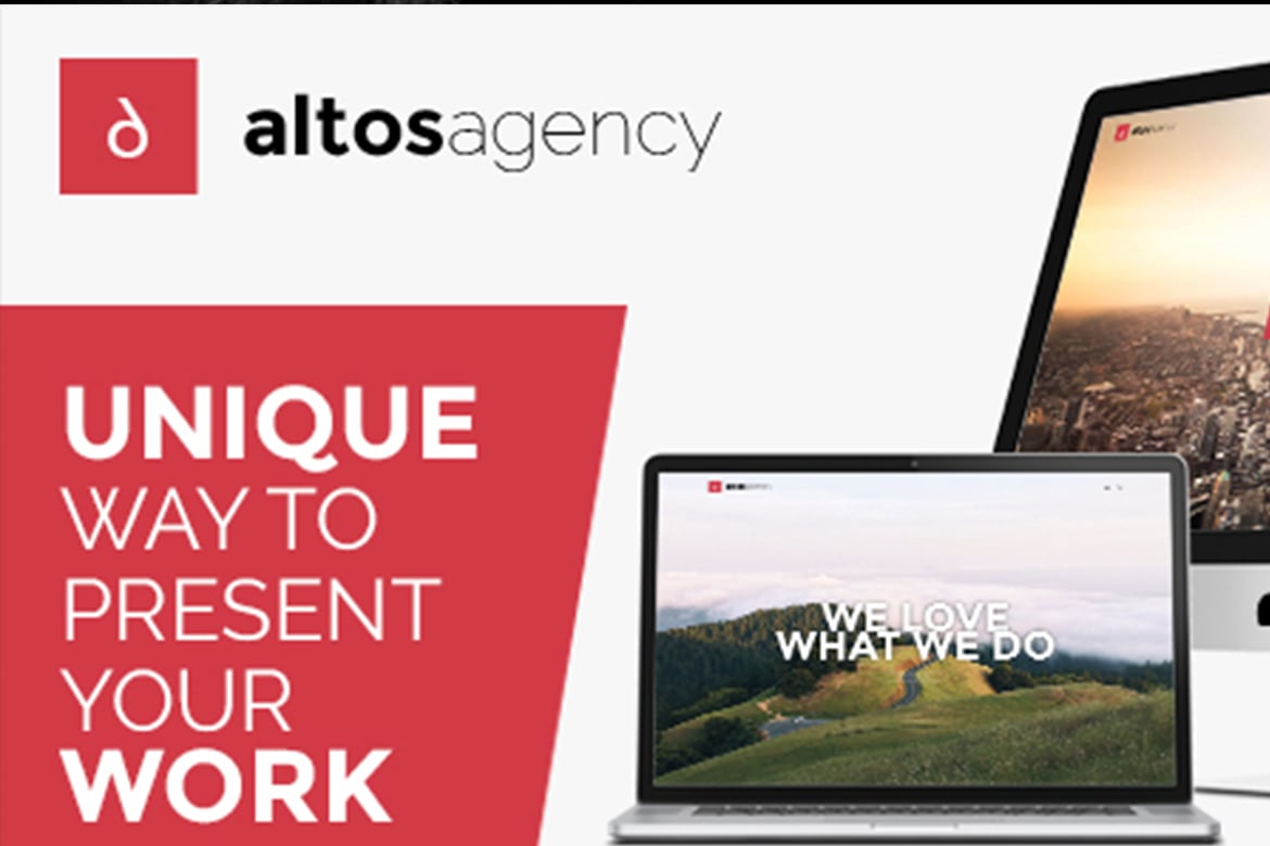 Template Website Kreatif Altos - Solusi Modern untuk Semua Bisnis