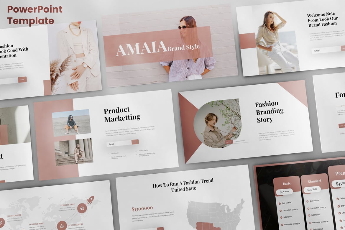 Amaia - Template PowerPoint Serbaguna untuk Semua Kebutuhan