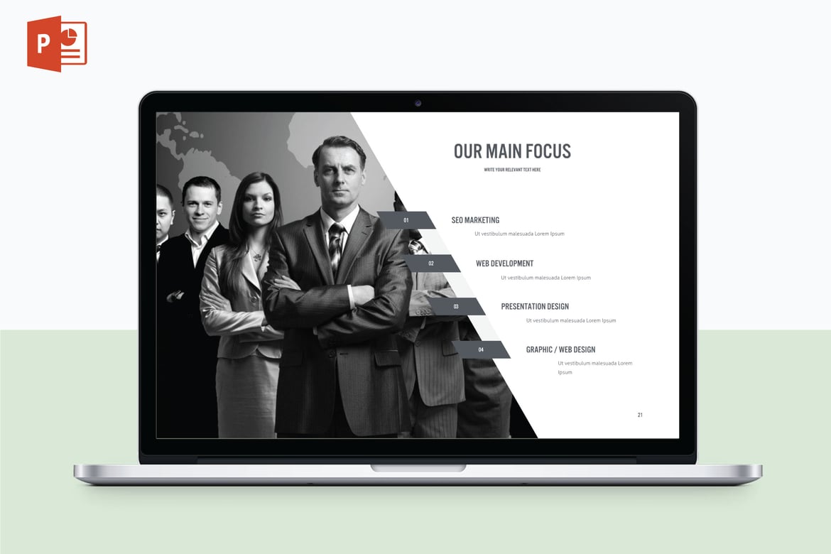 Template PowerPoint Serbaguna yang Menakjubkan - Versi 35