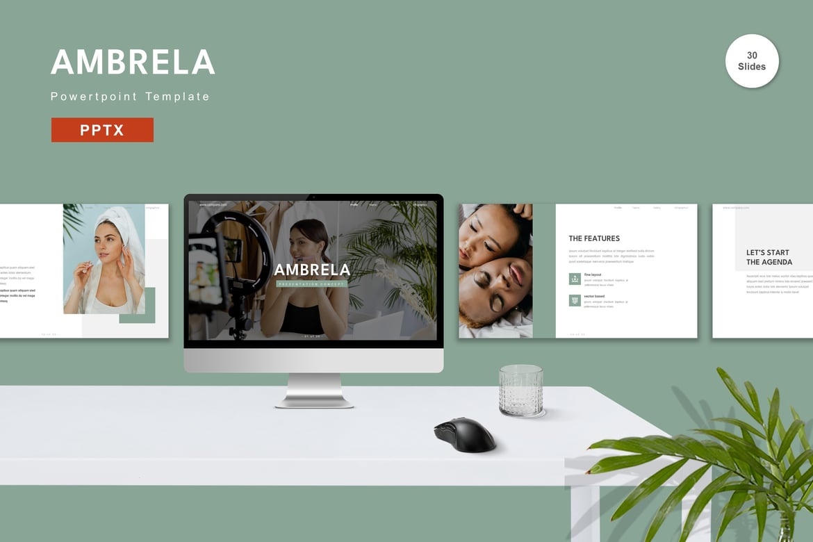 Ambrela - Template Powerpoint Profesional untuk Semua Keperluan