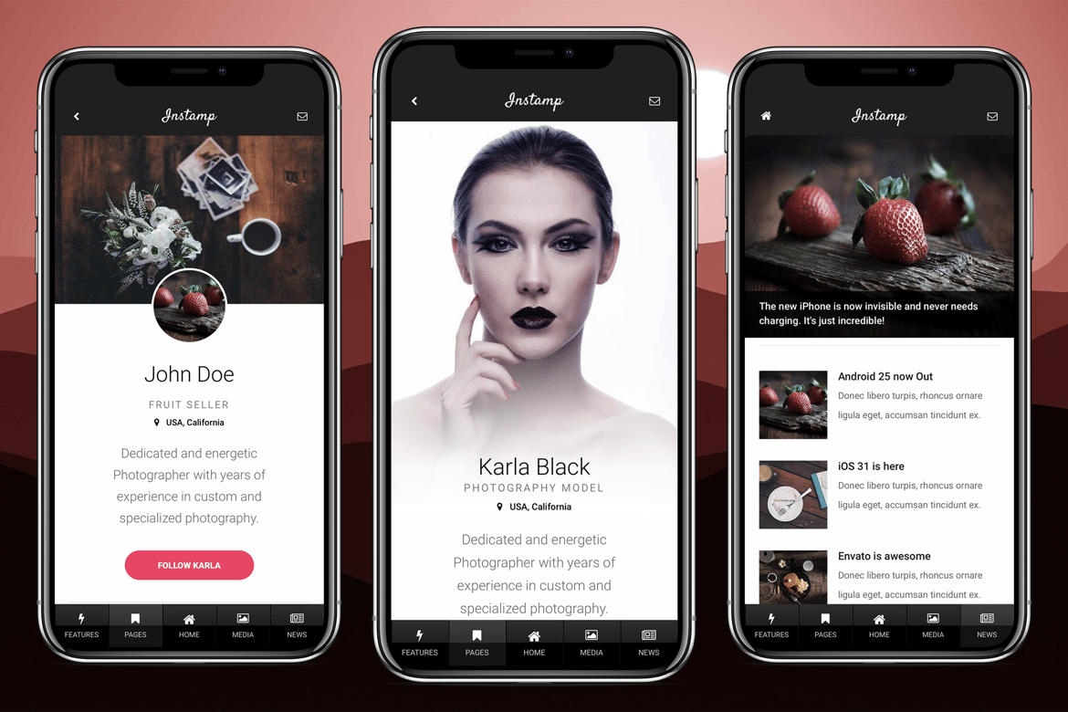 Template Web AMP Insta Mobile | Solusi Website Cepat dan Responsif