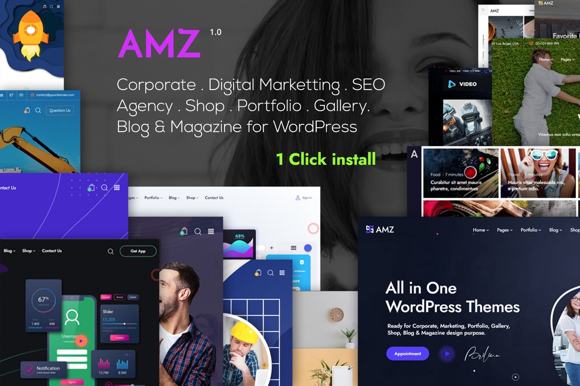 Tema WordPress Kreatif Serba Ada untuk Segala Kebutuhan Anda