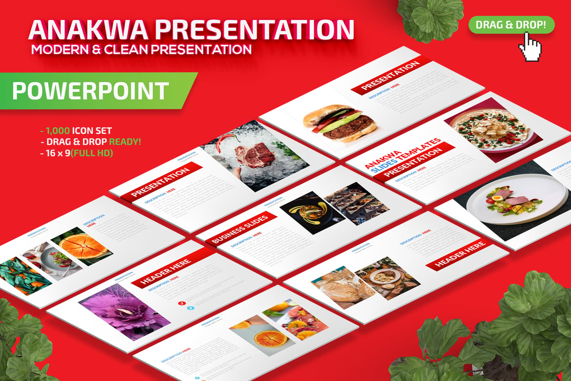Template Presentasi PowerPoint Anakwa yang Menarik