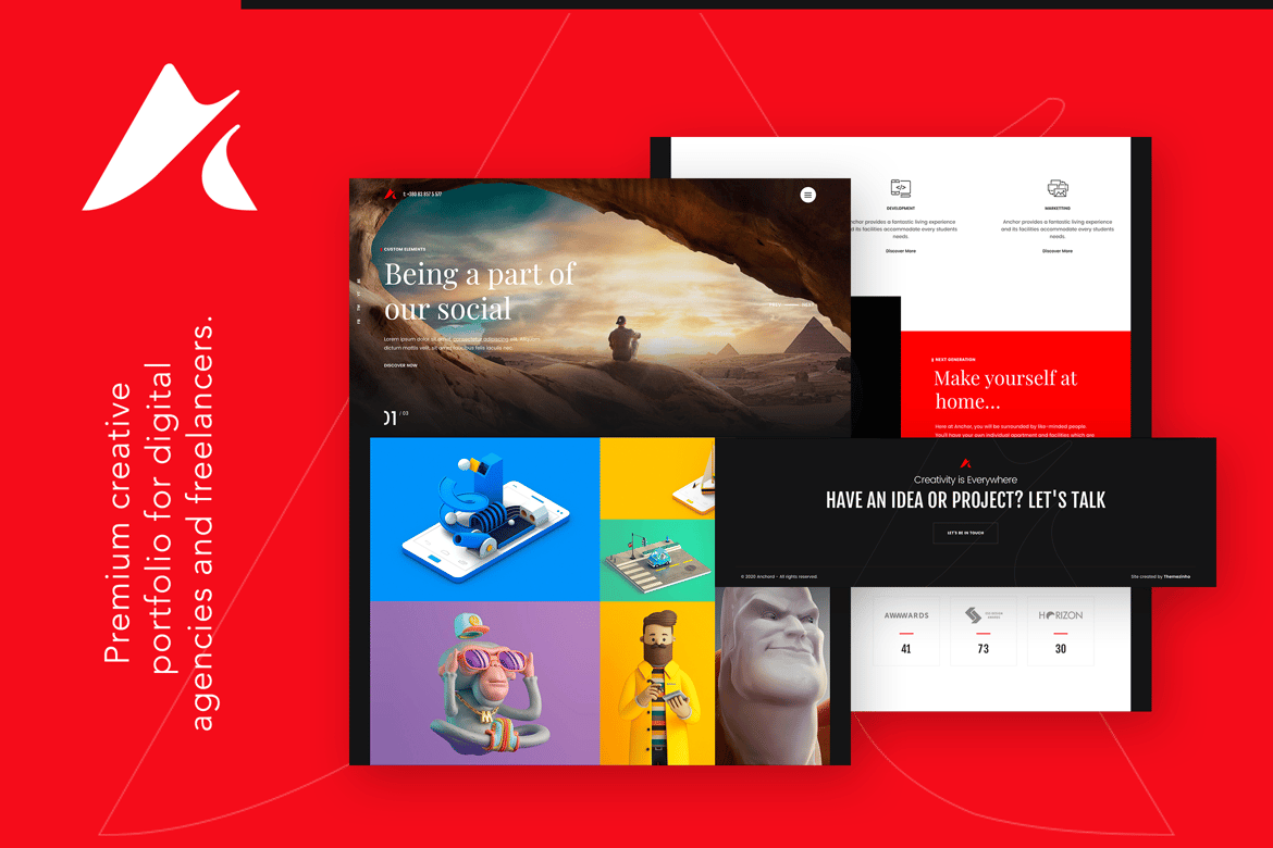 Anchord | Portofolio Kreatif untuk Agensi dan Freelancer