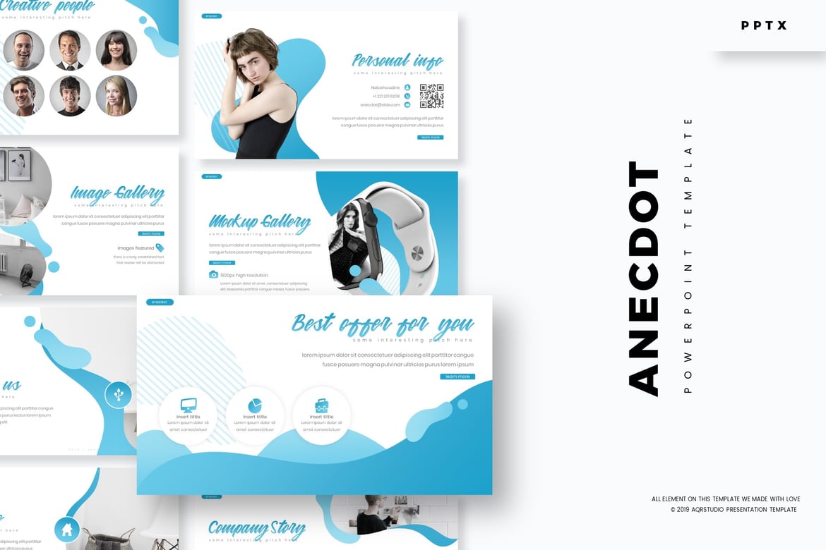 Anecdot - Template Powerpoint Profesional untuk Semua Kebutuhan