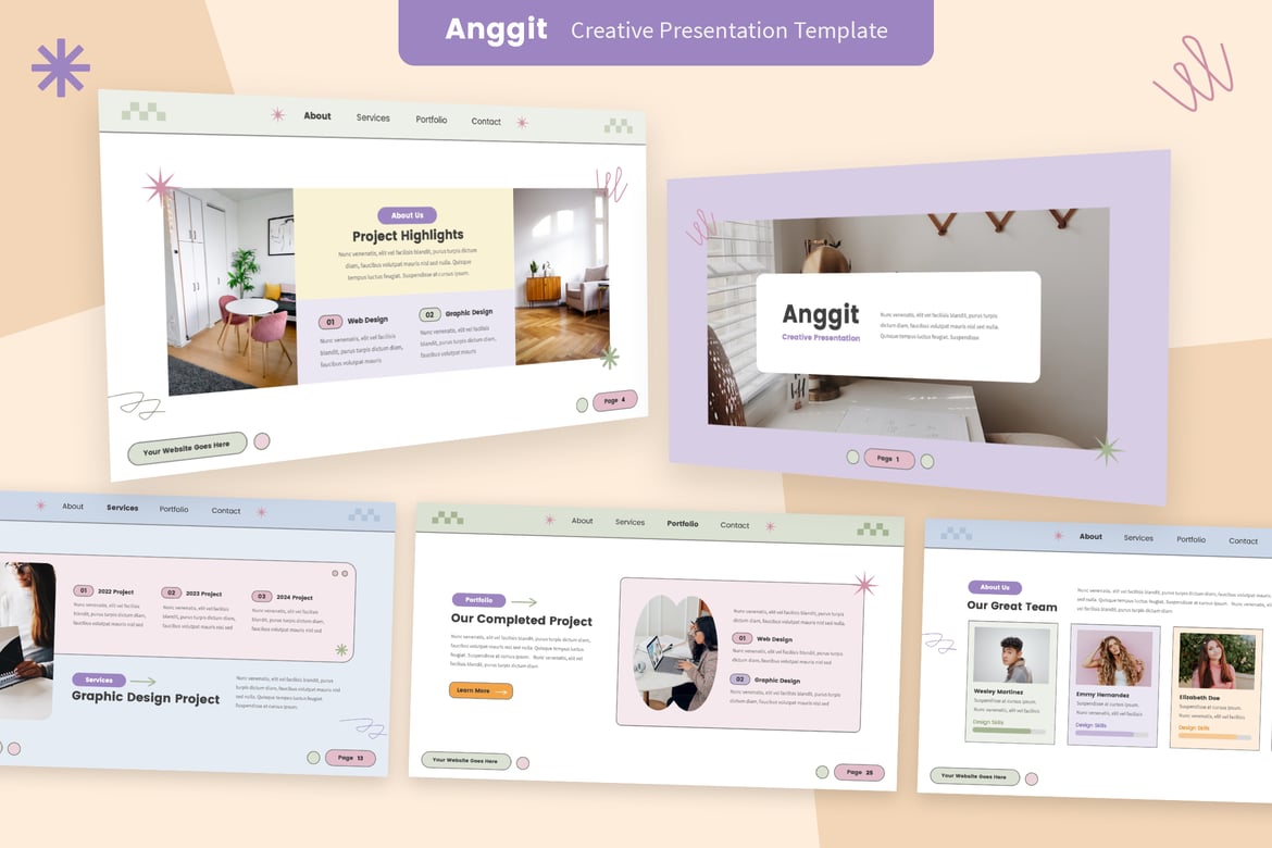Template PowerPoint Anggit: Solusi Kreatif untuk Presentasi Anda
