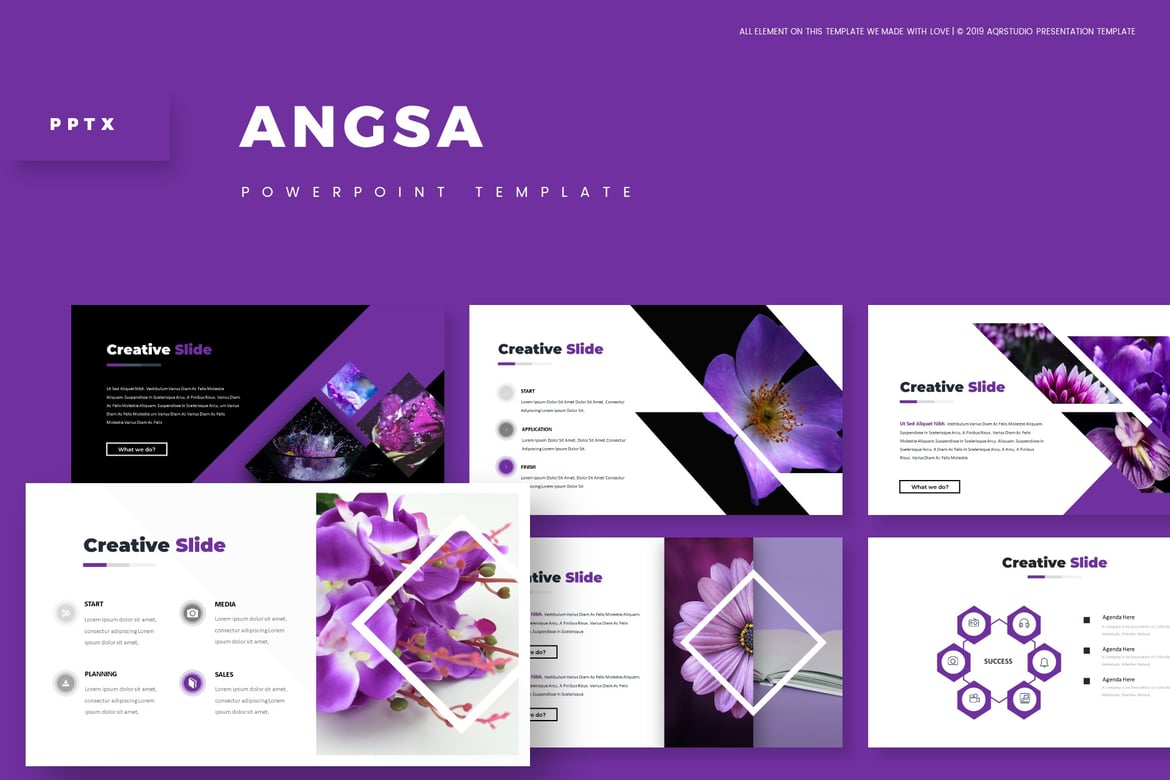 Template Powerpoint Angsa - Solusi Presentasi Profesional