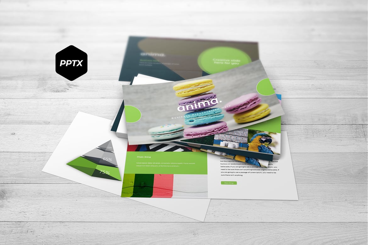 Anima - Template Powerpoint Serbaguna dan Menarik