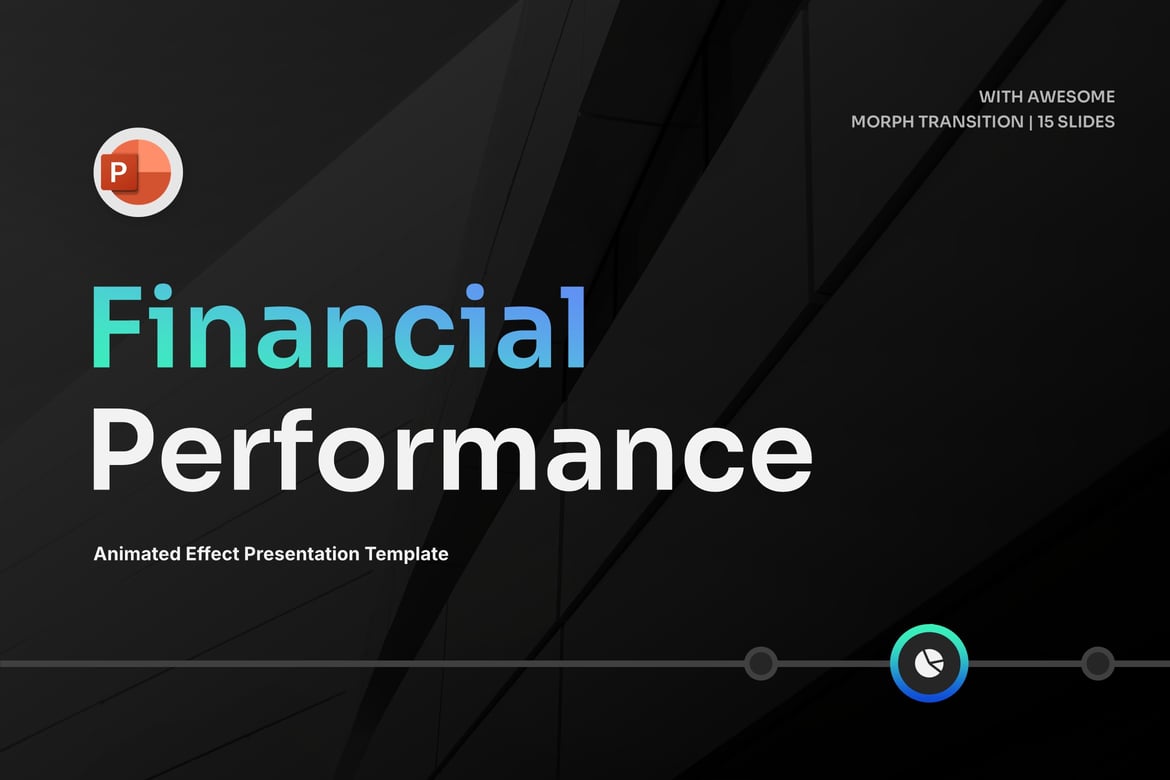 Template Presentasi PowerPoint Keuangan dengan Efek Animasi Menarik