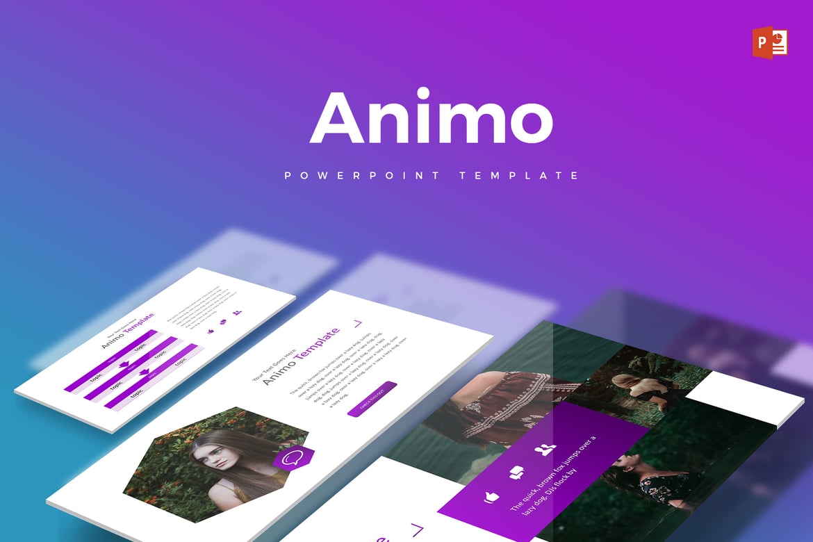 Animo - Template Powerpoint Serbaguna untuk Presentasi Menarik