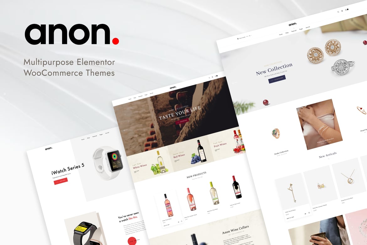 Anon - Tema WordPress WooCommerce Serbaguna yang Elegan dan Powerful