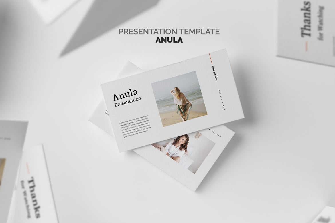 Anula: Template PowerPoint Fashion Musim Panas yang Menawan