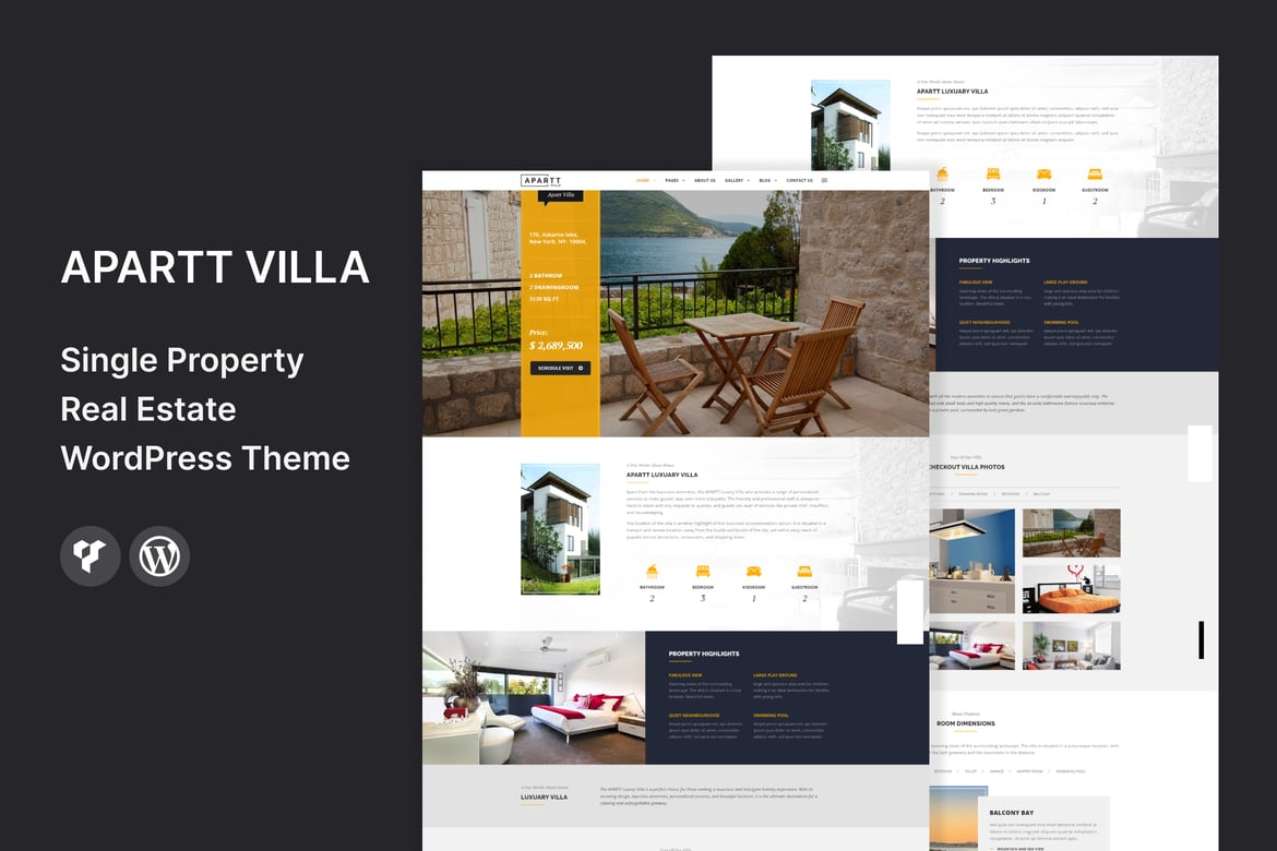 Tema WordPress Apartt Villa - Solusi Ideal untuk Properti Anda
