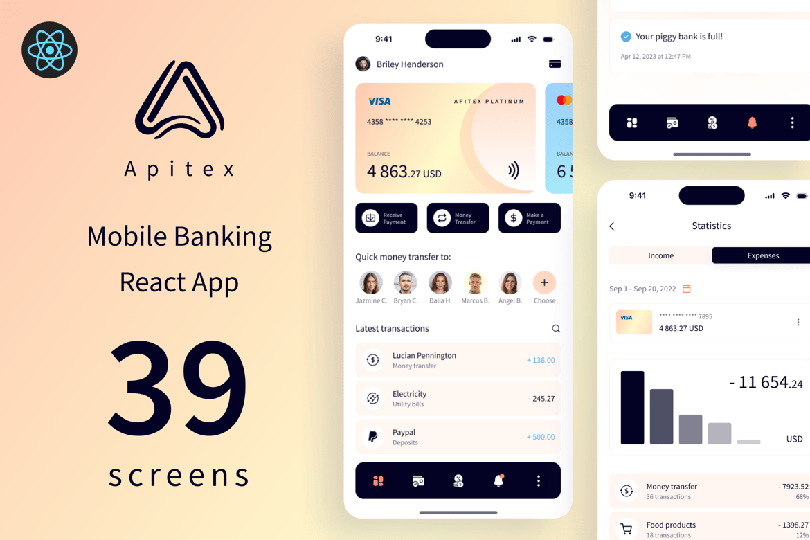 Apitex - Aplikasi Perbankan Mobile Modern | Solusi PWA