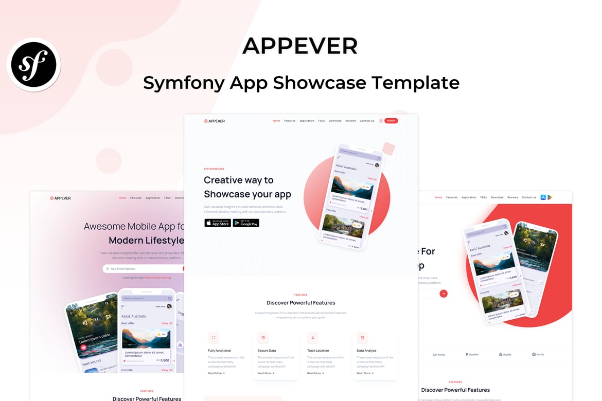Template Website Appever - Solusi Landing Page Modern untuk Aplikasi Anda