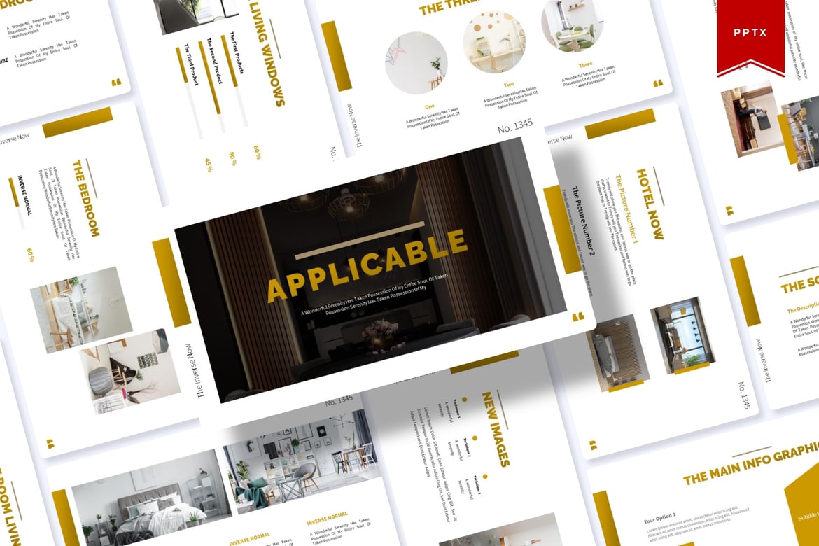 Template Powerpoint Profesional | Applicable