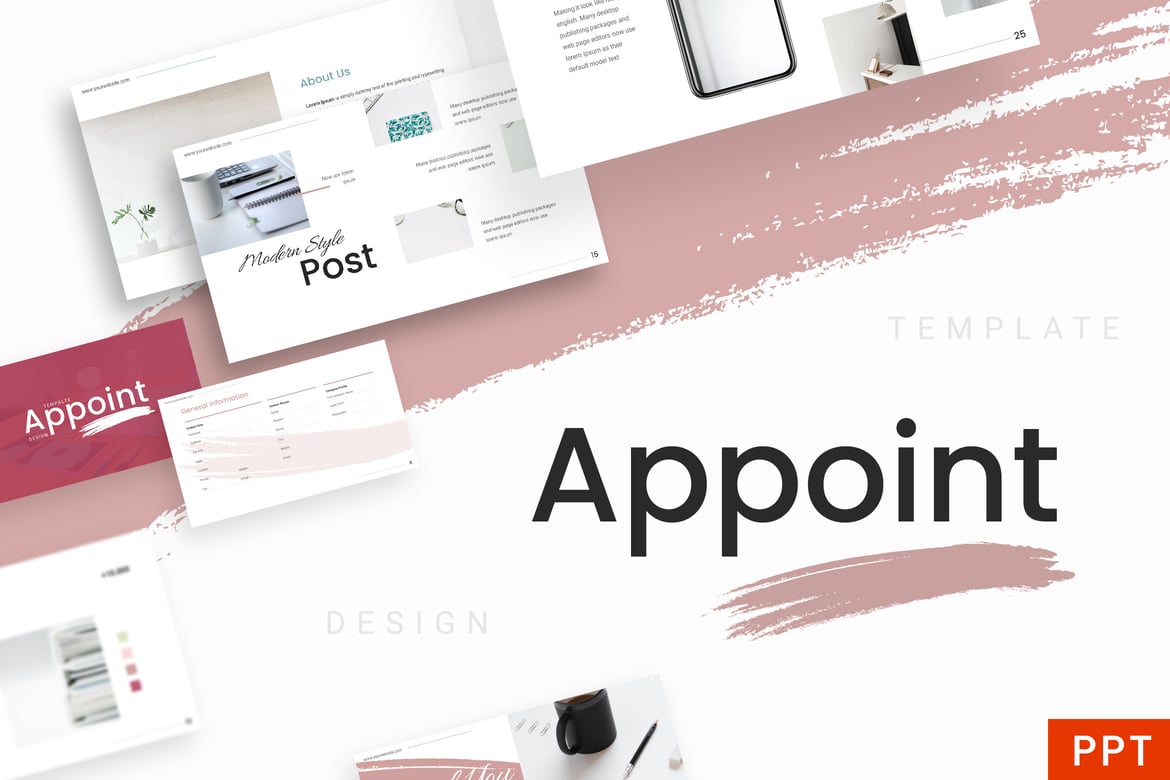 Template PowerPoint Elegan untuk Presentasi Sukses