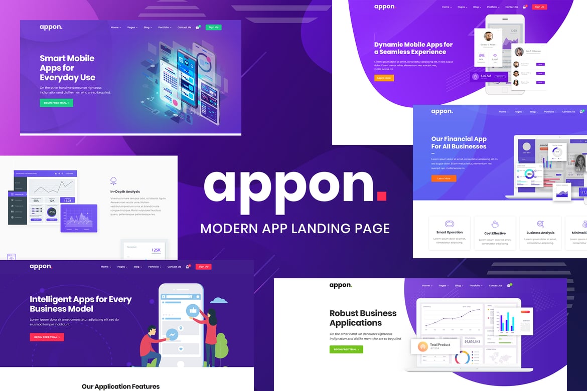 Appon - Tema WordPress Modern untuk Aplikasi & SaaS