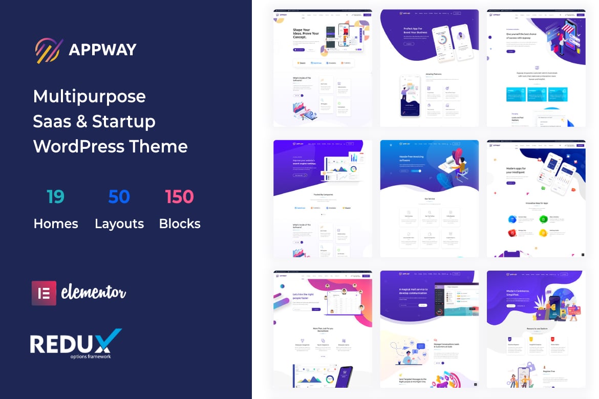 Appway - Tema WordPress Serbaguna untuk SaaS dan Startup