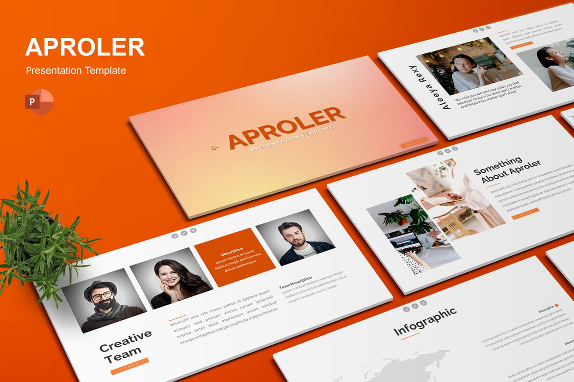 Template Presentasi PowerPoint Aproler yang Menarik dan Profesional