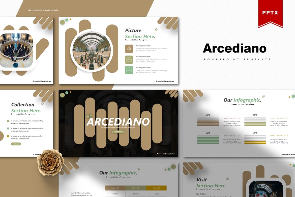 Template Powerpoint Arcediano: Solusi Presentasi Profesional