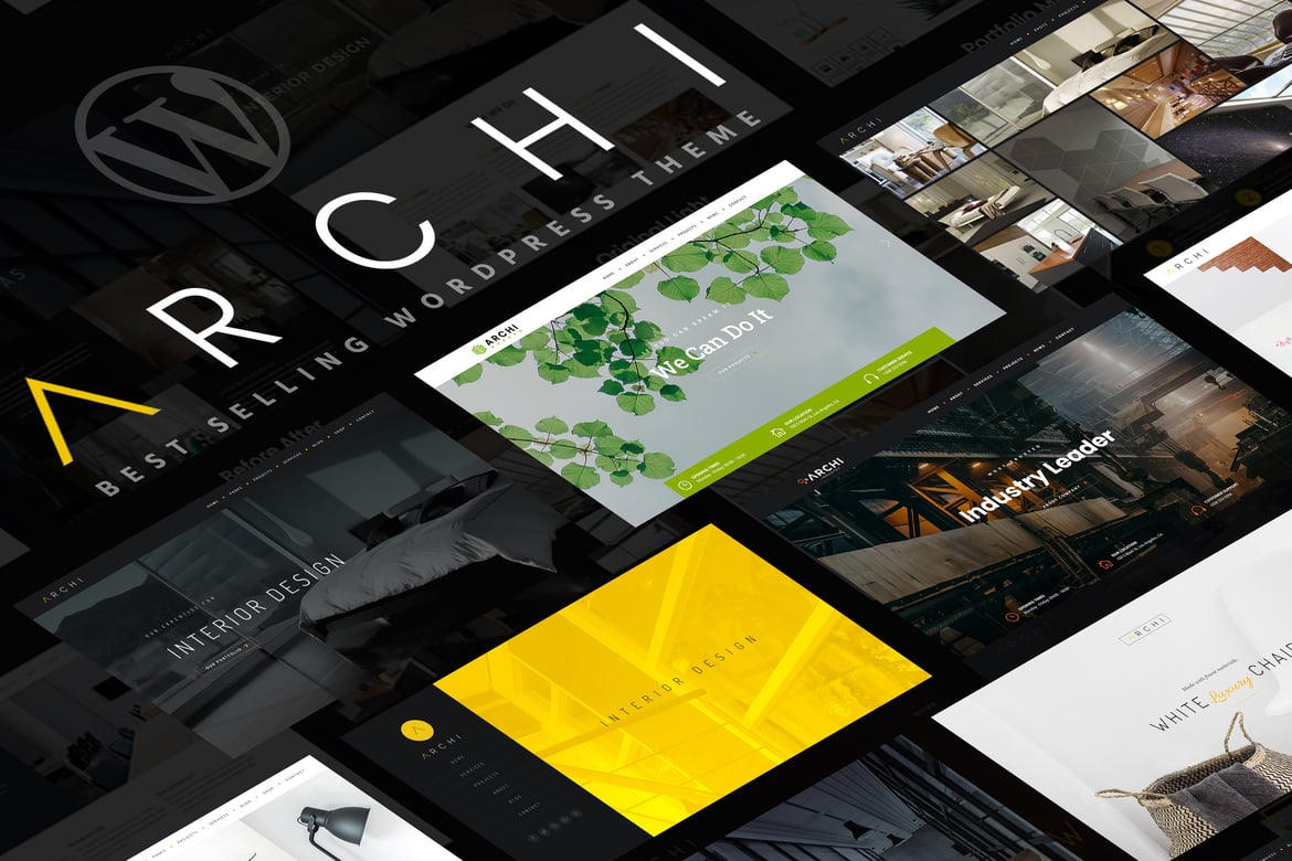 Archi - Tema WordPress Desain Interior yang Menarik